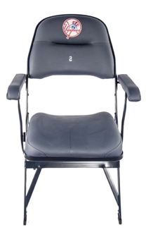 2013 Derek Jeter Game Used New York Yankees Clubhouse Chair (MLB AUTH)